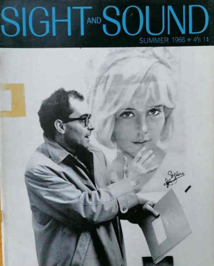SIGHT AND SOUND (30s-90s) magazine side cover Issue 146 Summer 1966