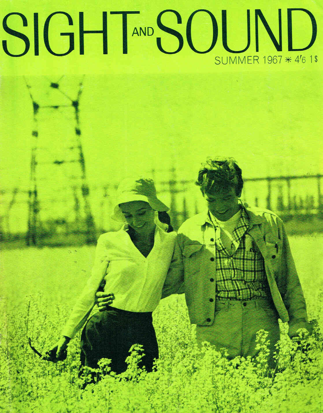 SIGHT AND SOUND (30s-90s) magazine side cover Issue 150 Summer 1967