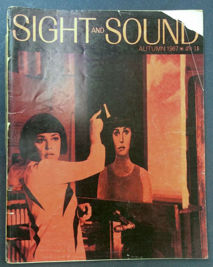 SIGHT AND SOUND (30s-90s) magazine side cover Issue 151 Autumn 1967