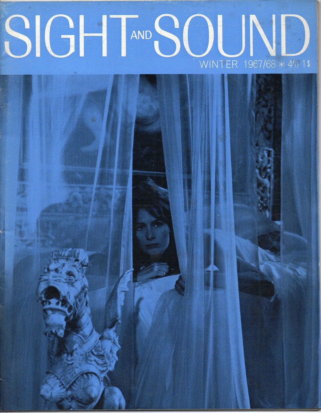 SIGHT AND SOUND (30s-90s) magazine side cover Issue 152 Winter 1967