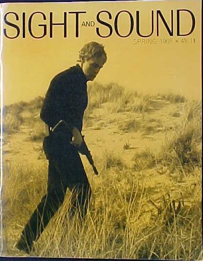 SIGHT AND SOUND (30s-90s) magazine side cover Issue 153 Spring 1968