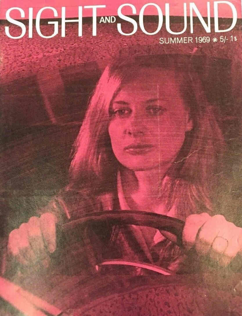 SIGHT AND SOUND (30s-90s) magazine side cover Issue 158 Summer 1969