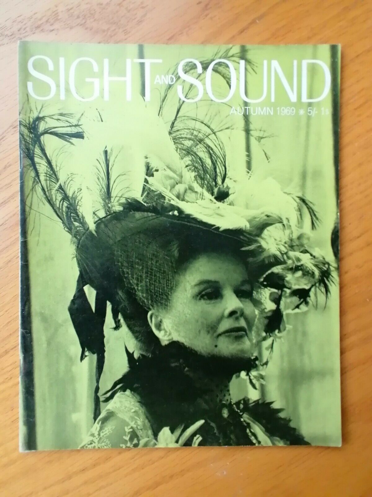 SIGHT AND SOUND (30s-90s) magazine side cover Issue 159 Autumn 1969