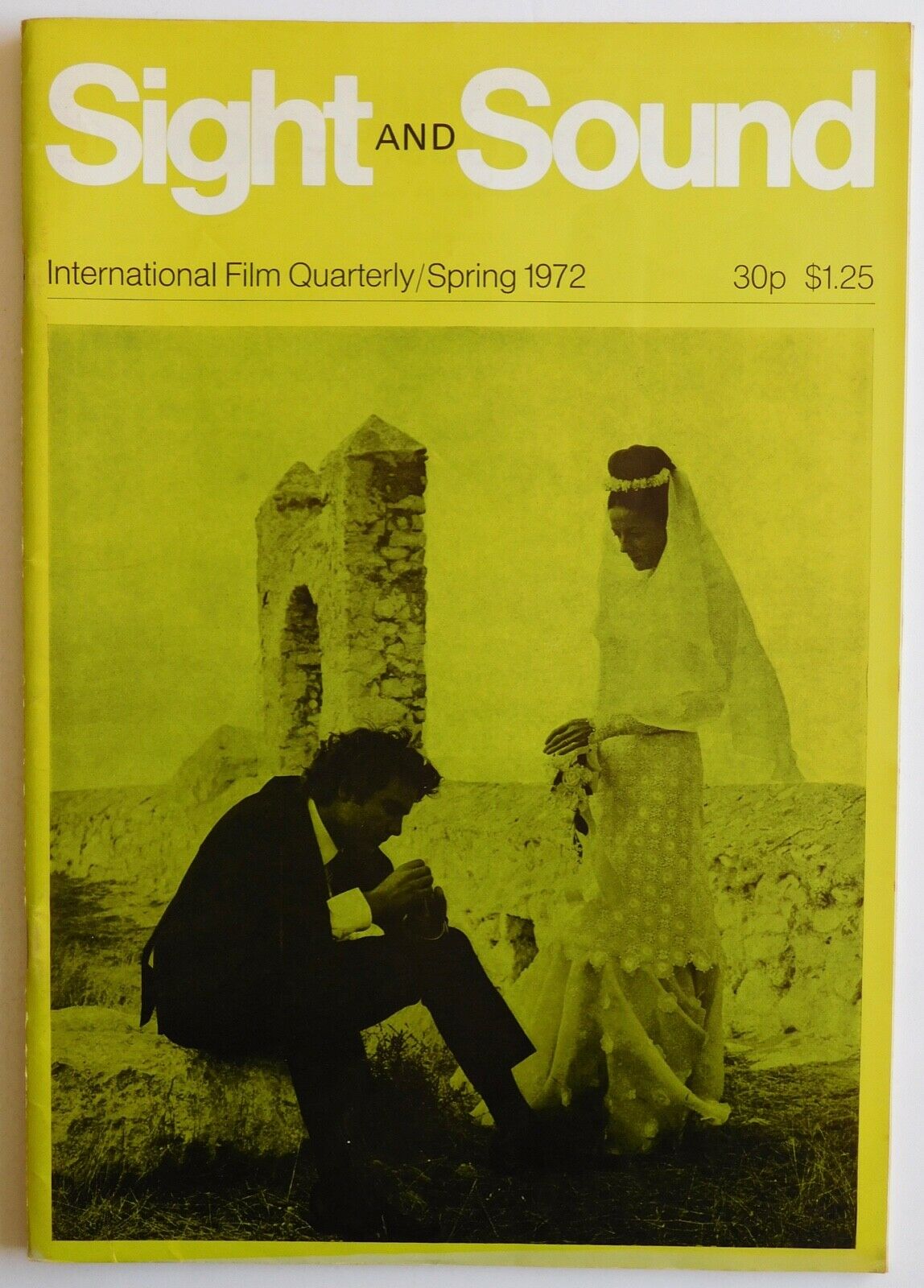 SIGHT AND SOUND (30s-90s) magazine side cover Issue 169 Spring 1972