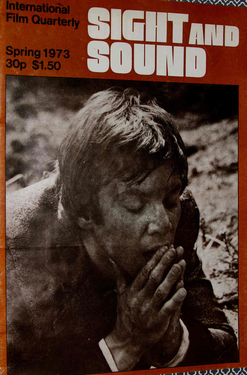 SIGHT AND SOUND (30s-90s) magazine side cover Issue 173 Spring 1973