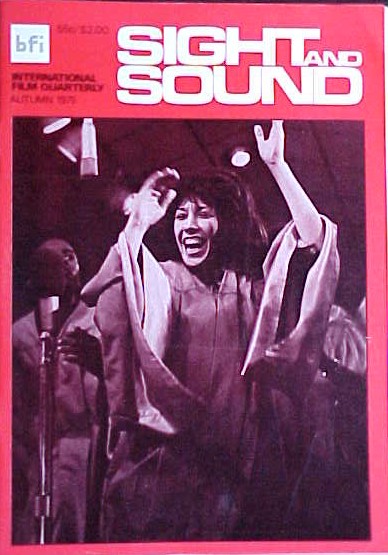 SIGHT AND SOUND (30s-90s) magazine side cover Issue 183 Autumn 1975