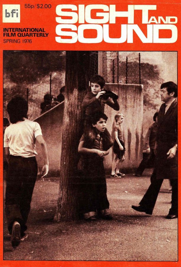 SIGHT AND SOUND (30s-90s) magazine side cover Issue 185 Spring 1976