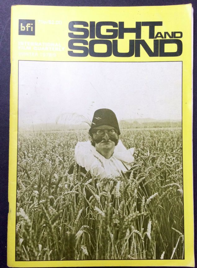 SIGHT AND SOUND (30s-90s) magazine side cover Issue 196 Winter 1978