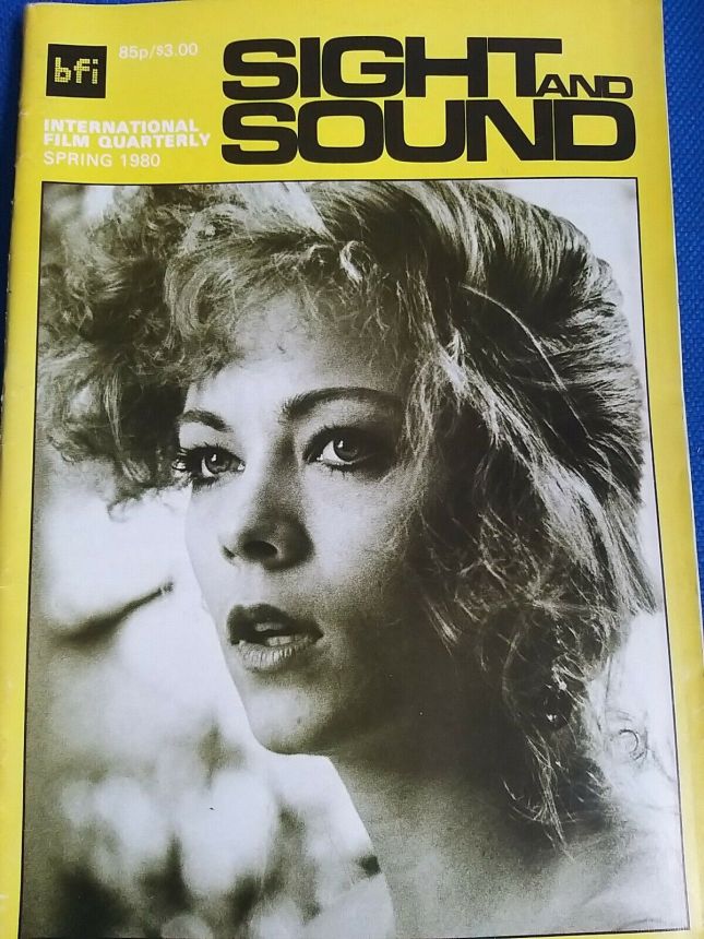 SIGHT AND SOUND (30s-90s) magazine side cover Issue 201 Spring 1980