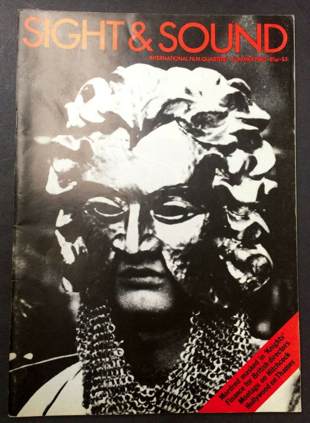 SIGHT AND SOUND (30s-90s) magazine side cover Issue 202 Summer 1980