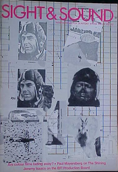 SIGHT AND SOUND (30s-90s) magazine side cover Issue 204 Winter 1980
