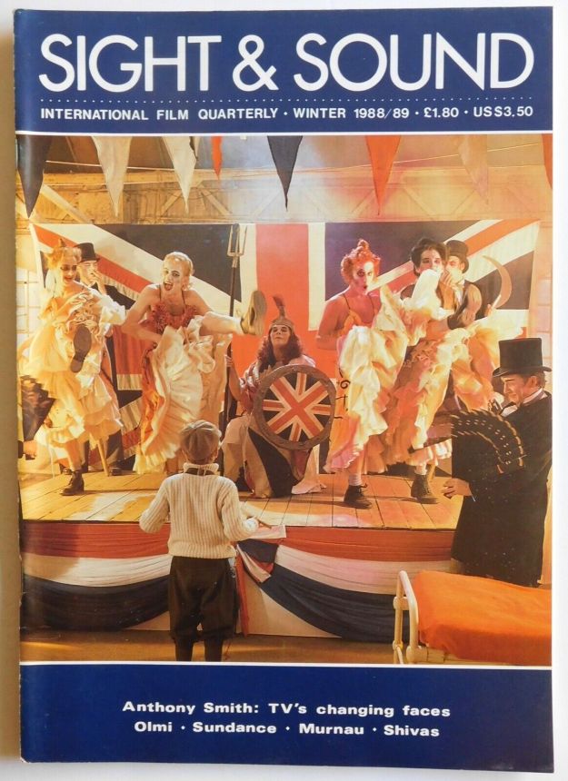 SIGHT AND SOUND (30s-90s) magazine side cover Issue 236 Winter 1988