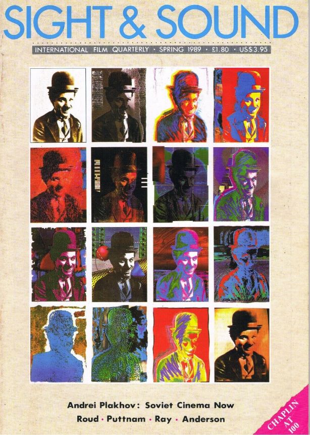 SIGHT AND SOUND (30s-90s) magazine side cover Issue 237 Spring 1989