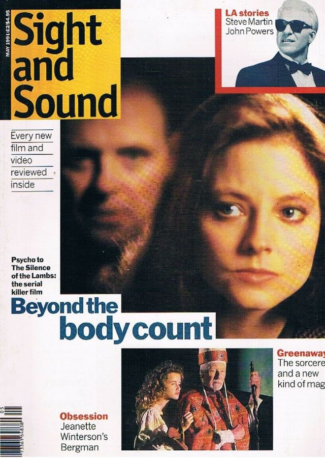 SIGHT AND SOUND magazine side cover Issue 1 May 1991