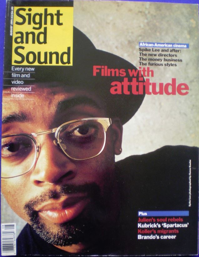 SIGHT AND SOUND magazine side cover Issue 4 August 1991