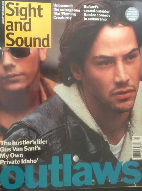 SIGHT AND SOUND magazine side cover Issue 9 January 1992