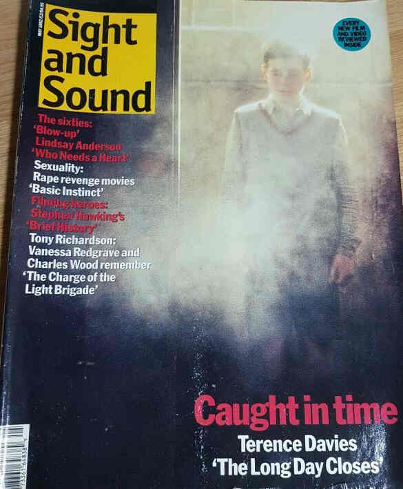 SIGHT AND SOUND magazine side cover Issue 13 May 1992