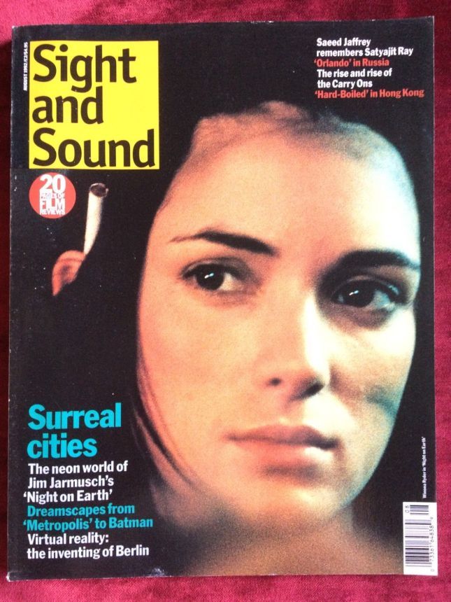 SIGHT AND SOUND magazine side cover Issue 16 August 1992