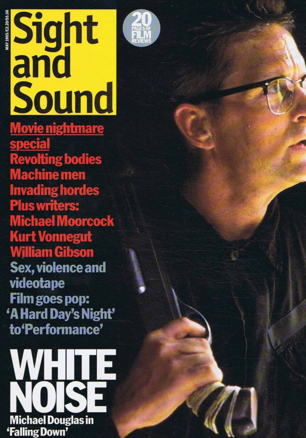 SIGHT AND SOUND magazine side cover Issue 25 May 1993