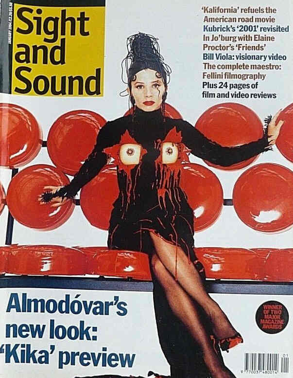 SIGHT AND SOUND magazine side cover Issue 33 January 1994