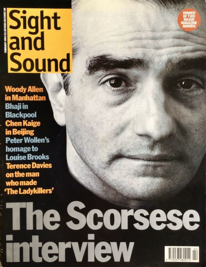 SIGHT AND SOUND magazine side cover Issue 34 February 1994
