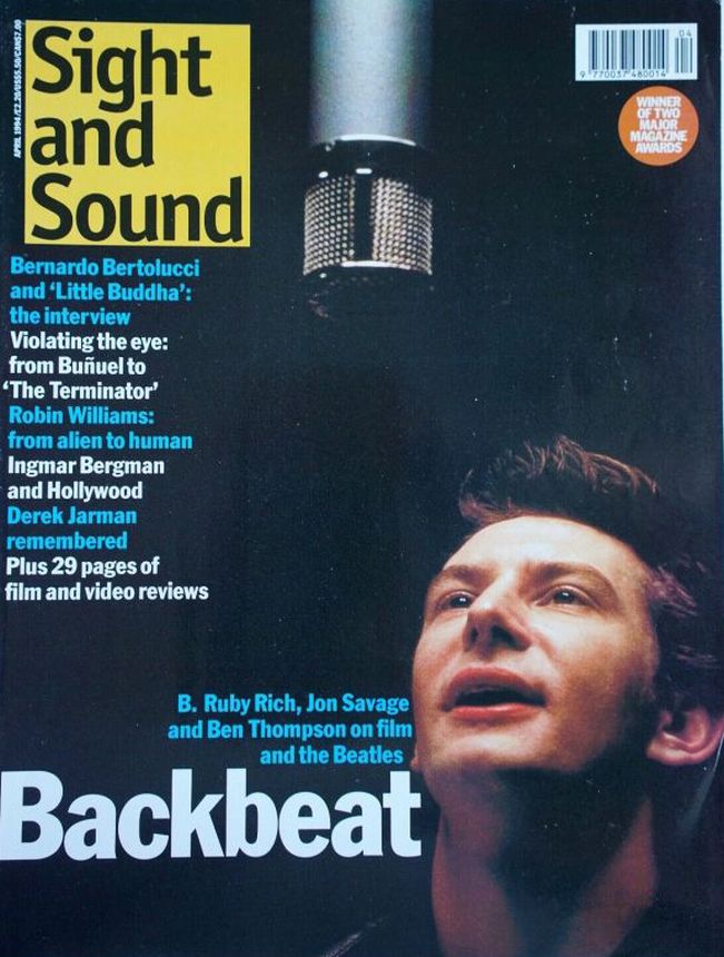 SIGHT AND SOUND magazine side cover Issue 36 April 1994