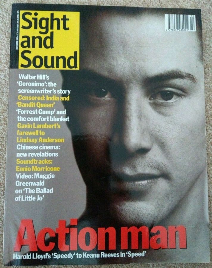 SIGHT AND SOUND magazine side cover Issue 42 October 1994