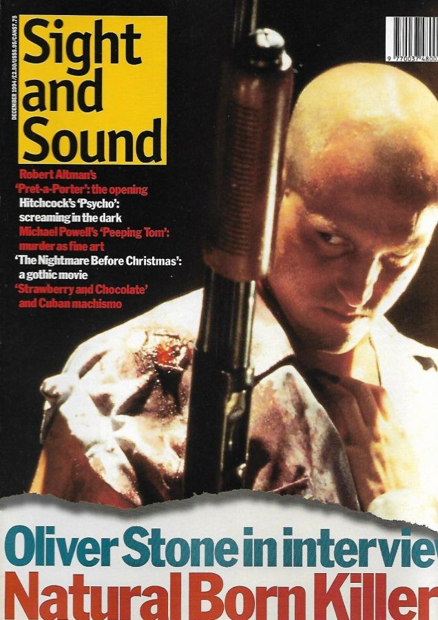 SIGHT AND SOUND magazine side cover Issue 44 December 1994