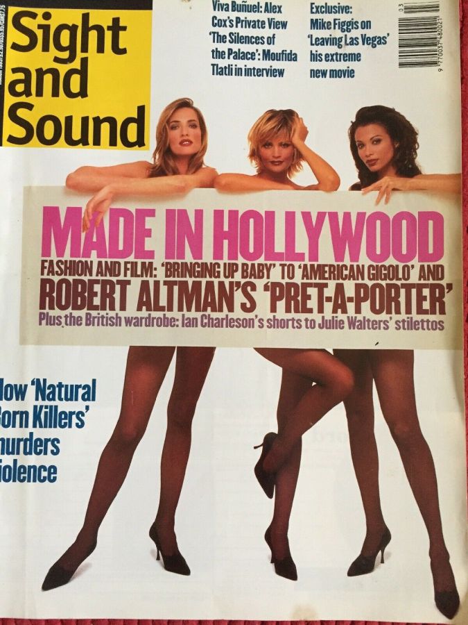 SIGHT AND SOUND magazine side cover Issue 47 March 1995
