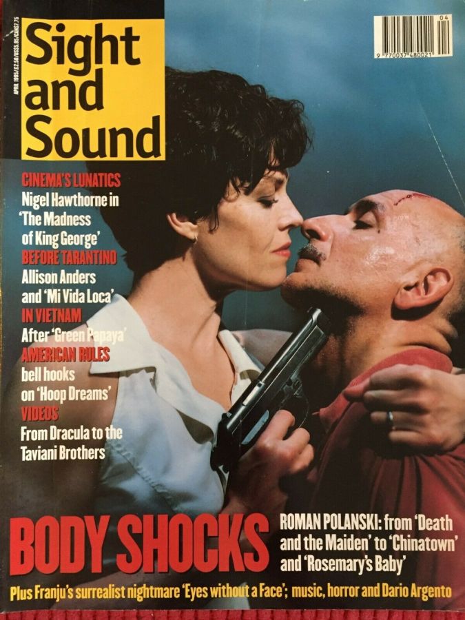 SIGHT AND SOUND magazine side cover Issue 48 April 1995