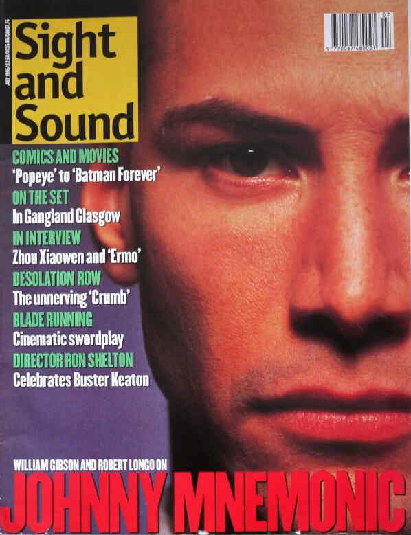 SIGHT AND SOUND magazine side cover Issue 51 July 1995