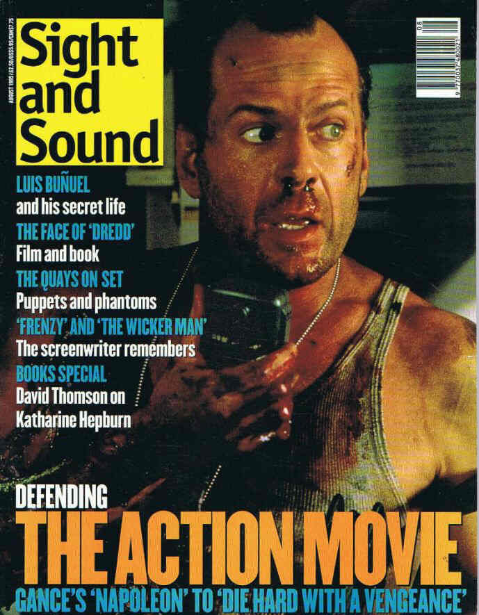 SIGHT AND SOUND magazine side cover Issue 52 August 1995
