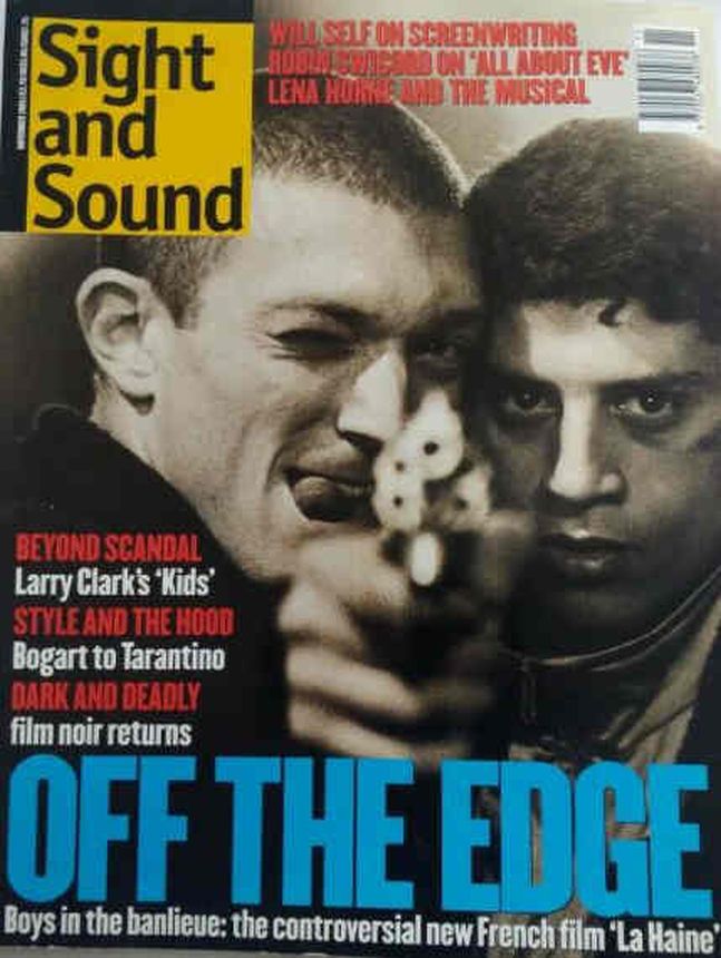 SIGHT AND SOUND magazine side cover Issue 55 November 1995