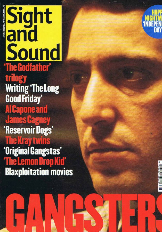 SIGHT AND SOUND magazine side cover Issue 64 August 1996