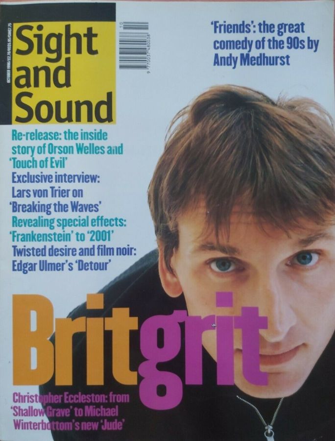 SIGHT AND SOUND magazine side cover Issue 66 October 1996