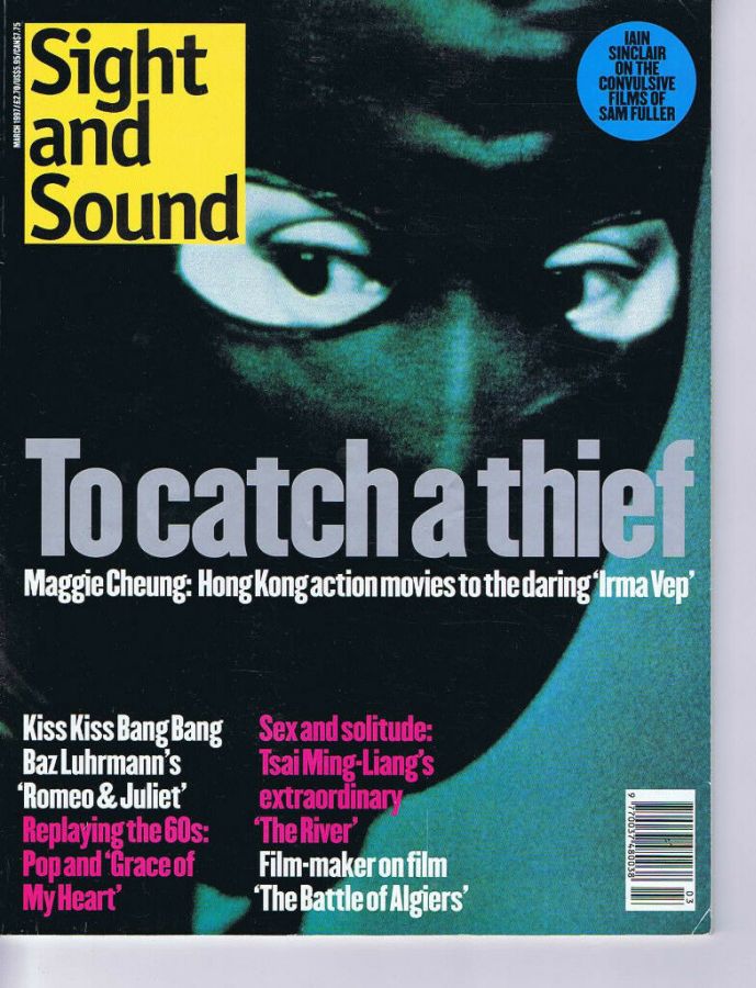 SIGHT AND SOUND magazine side cover Issue 71 March 1997