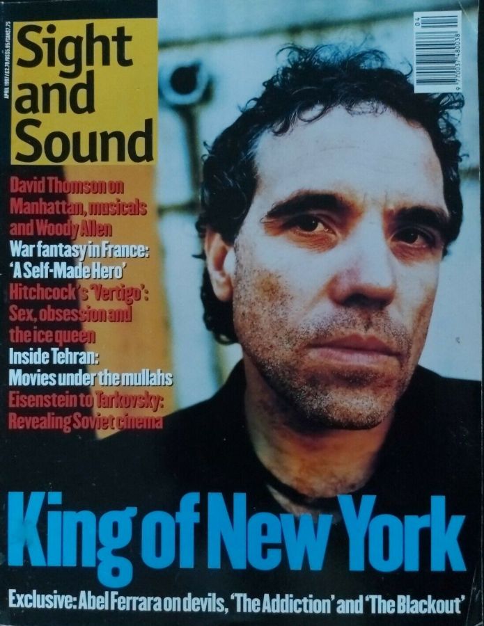 SIGHT AND SOUND magazine side cover Issue 72 April 1997