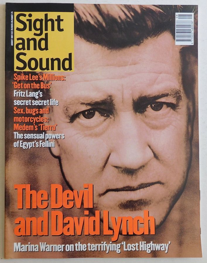 SIGHT AND SOUND magazine side cover Issue 76 August 1997