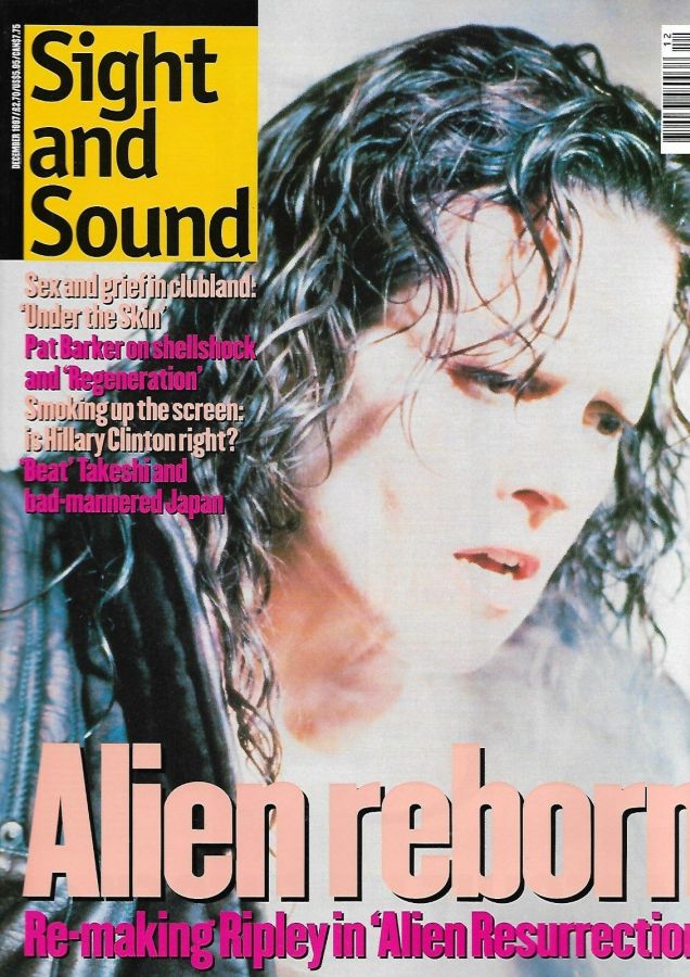 SIGHT AND SOUND magazine side cover Issue 80 December 1997