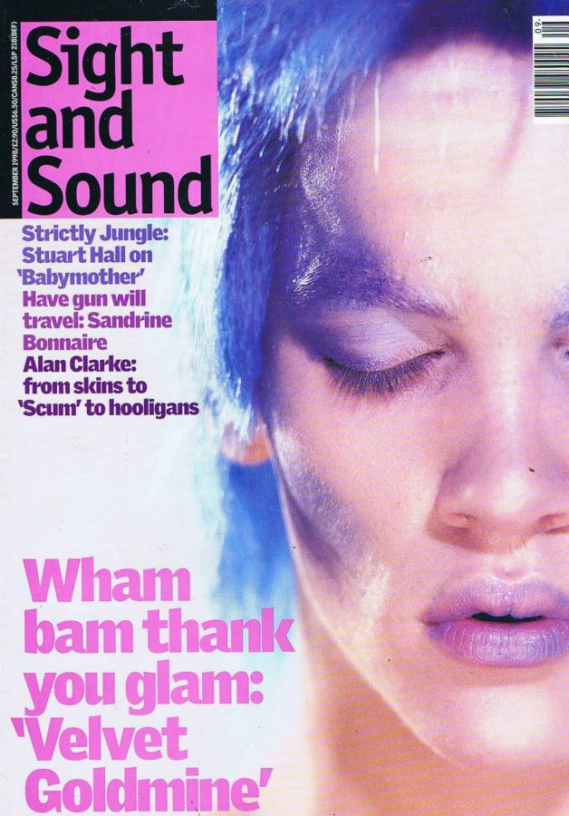 SIGHT AND SOUND magazine side cover Issue 89 September 1998