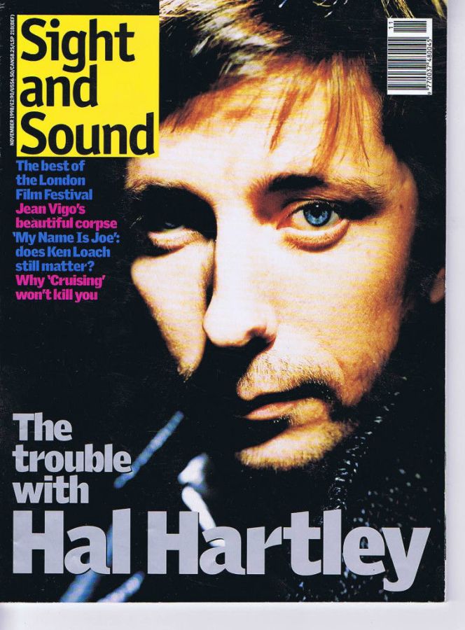SIGHT AND SOUND magazine side cover Issue 91 November 1998