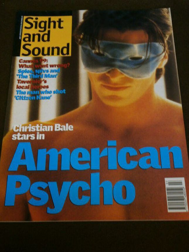SIGHT AND SOUND magazine side cover Issue 99 July 1999