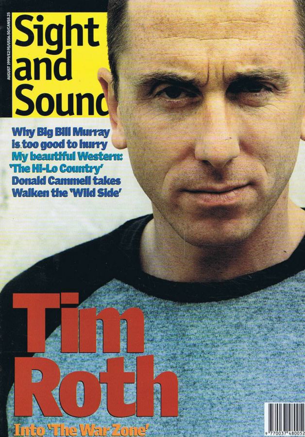 SIGHT AND SOUND magazine side cover Issue 100 August 1999
