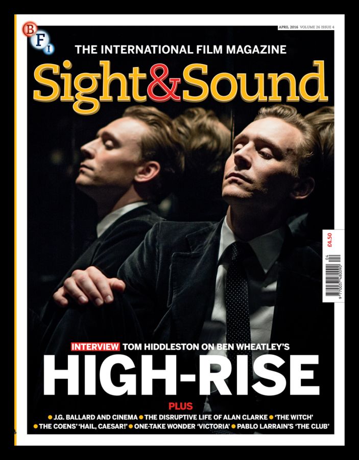 SIGHT AND SOUND magazine side cover April 2016