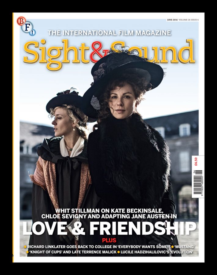 SIGHT AND SOUND magazine side cover June 2016