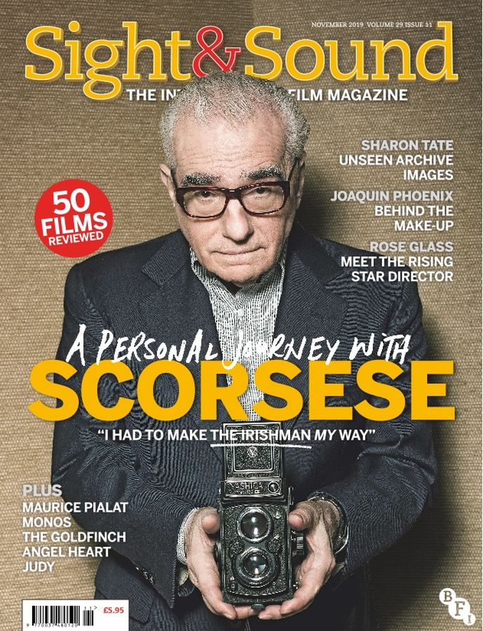 SIGHT AND SOUND magazine side cover  November 2019