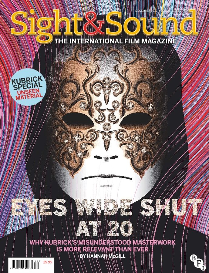 SIGHT AND SOUND magazine side cover  December 2019