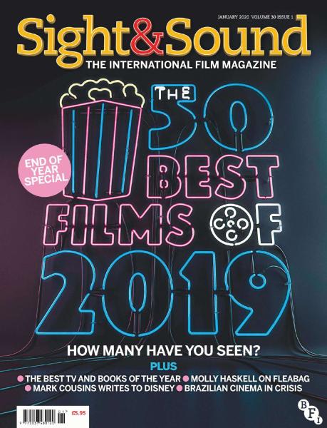 SIGHT AND SOUND magazine side cover  Vol 30 No 1  January 2020