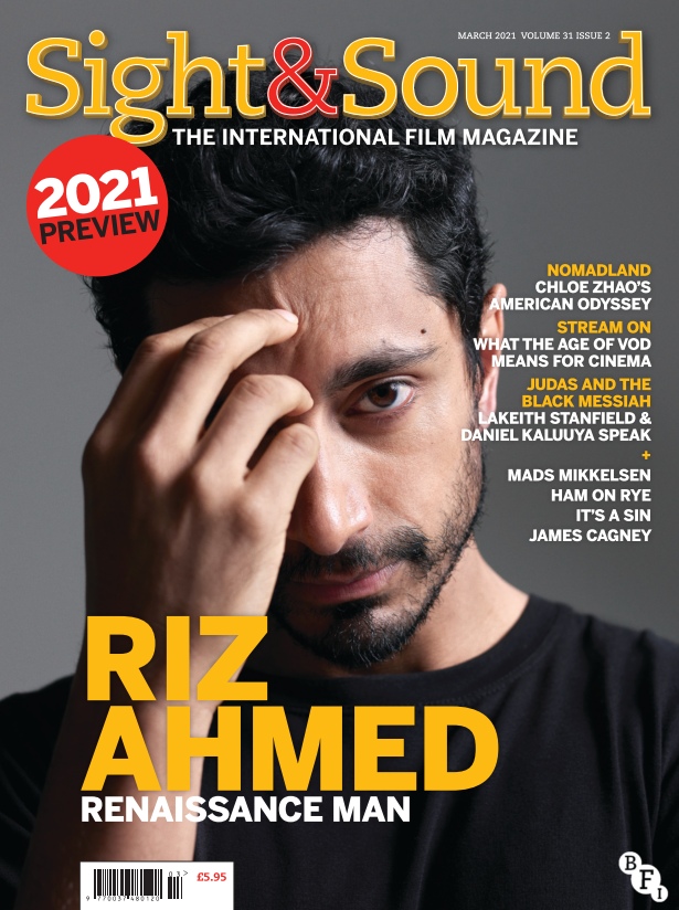 SIGHT AND SOUND magazine side cover  Vol 31 No 2  March 2021