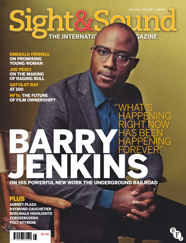 SIGHT AND SOUND magazine side cover  Vol 31 No  4  May 2021